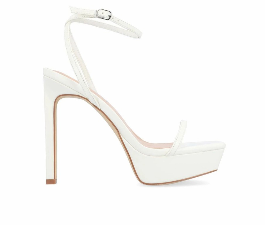 Stiletto Heels * | Women'S Journee Collection Telilah Platform Stiletto Sandals