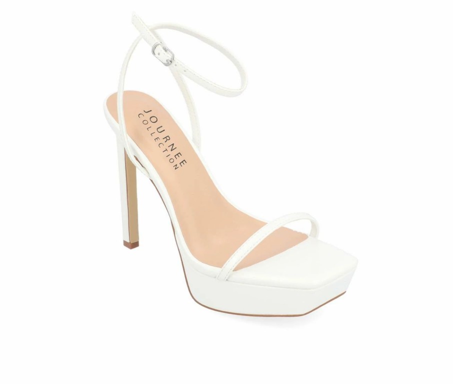 Stiletto Heels * | Women'S Journee Collection Telilah Platform Stiletto Sandals