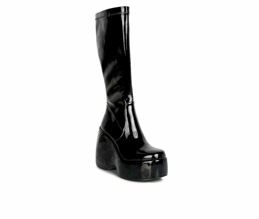 Heeled Boots * | Women'S London Rag Dan Knee High Platform Boots