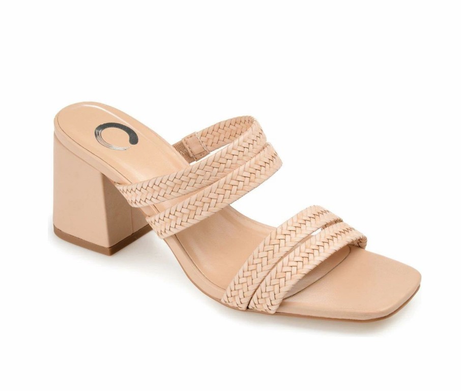 Heeled Sandals * | Women'S Journee Collection Natia Slip-On Heels