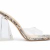 Heeled Sandals * | Women'S New York And Company Heather Dress Sandals