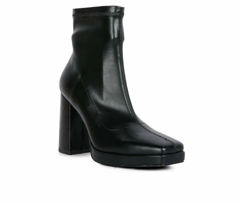 Heeled Boots * | Women'S London Rag Tintin Block Heel Booties