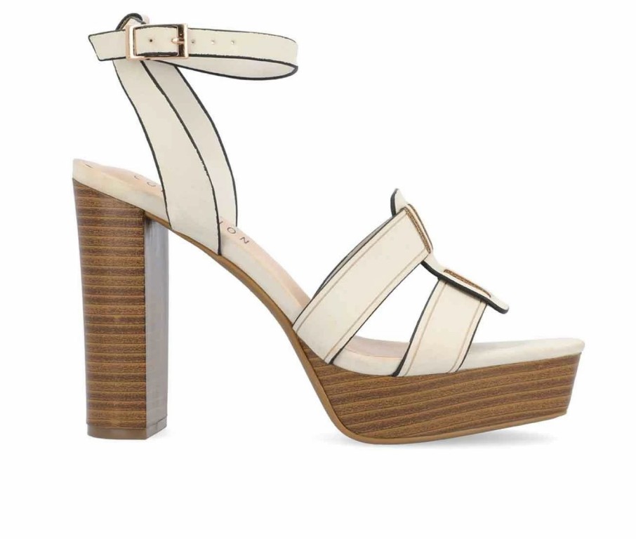 Heeled Sandals * | Women'S Journee Collection Mandilyn Dress Sandals