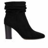 Heeled Boots * | Women'S New York And Company Sandy Heeled Booties