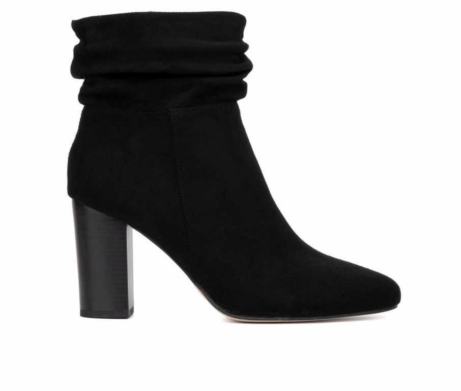 Heeled Boots * | Women'S New York And Company Sandy Heeled Booties