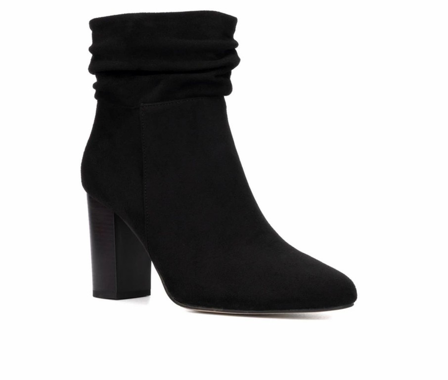 Heeled Boots * | Women'S New York And Company Sandy Heeled Booties