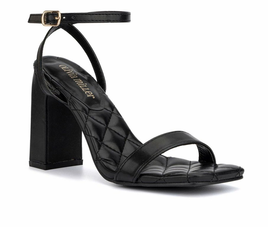 Heeled Sandals * | Women'S Olivia Miller Jammie Dress Sandals