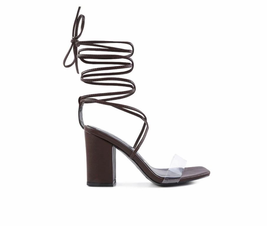 Heeled Sandals * | Women'S London Rag High Cult Dress Sandals