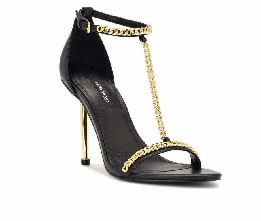 Stiletto Heels * | Women'S Nine West Ropes Stiletto Dress Sandals