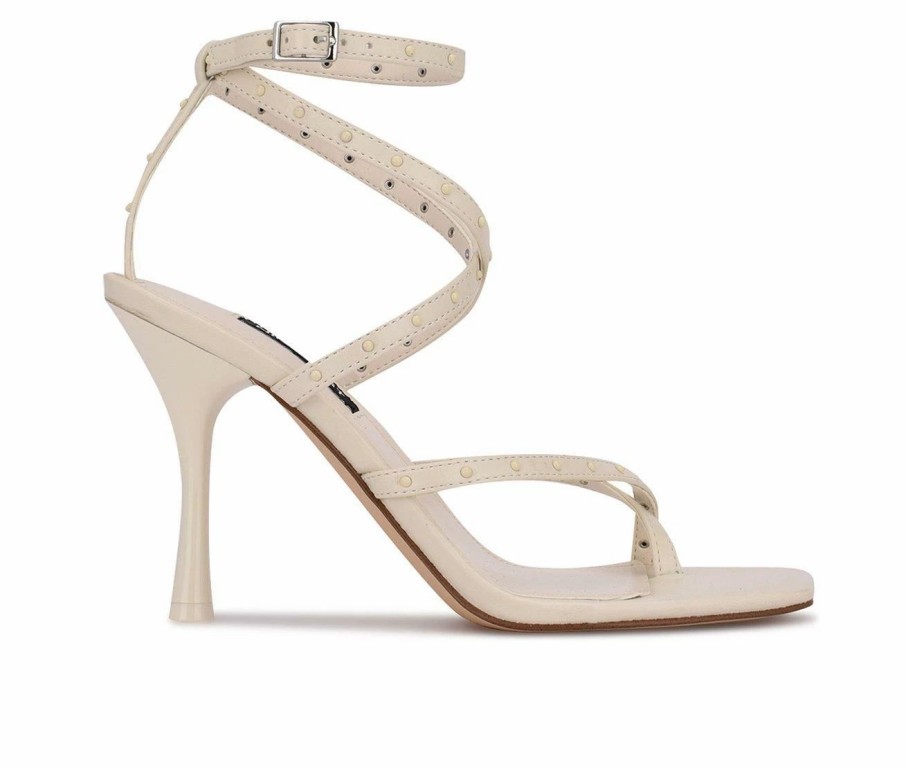 Stiletto Heels * | Women'S Nine West Lady Strappy Dress Sandals