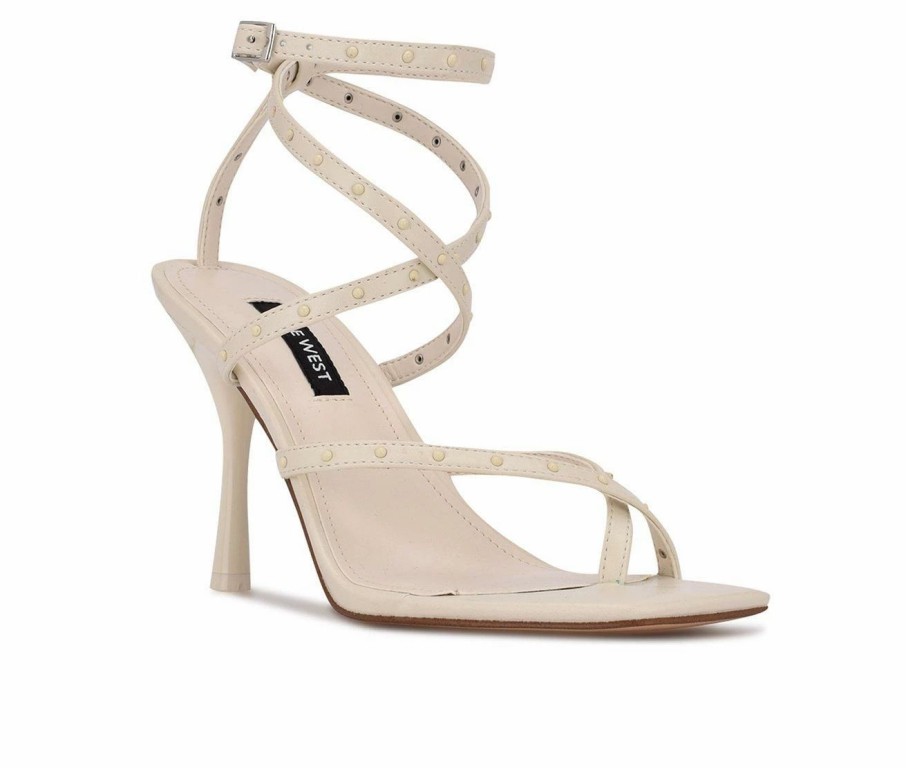 Stiletto Heels * | Women'S Nine West Lady Strappy Dress Sandals