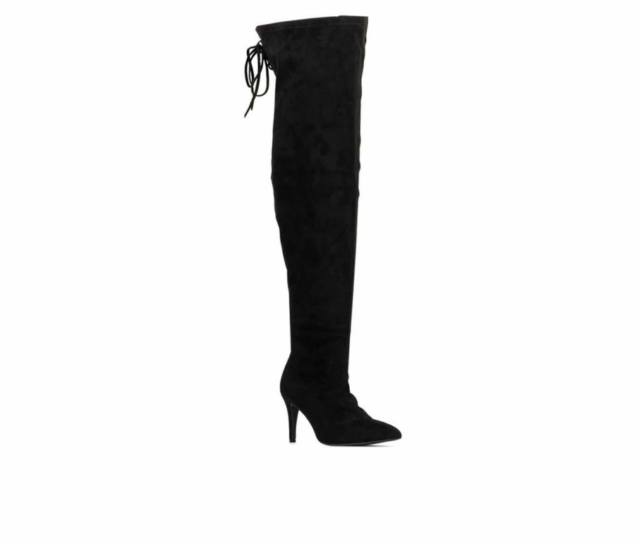 Stiletto Heels * | Women'S Fashion To Figure Larissa Xwc Over The Knee Heeled Boots