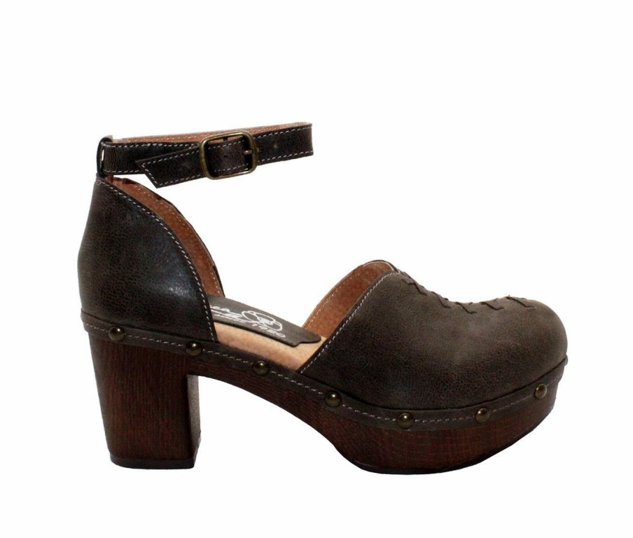 Block Heels * | Women'S Sbicca Donerail Block Heel Clogs