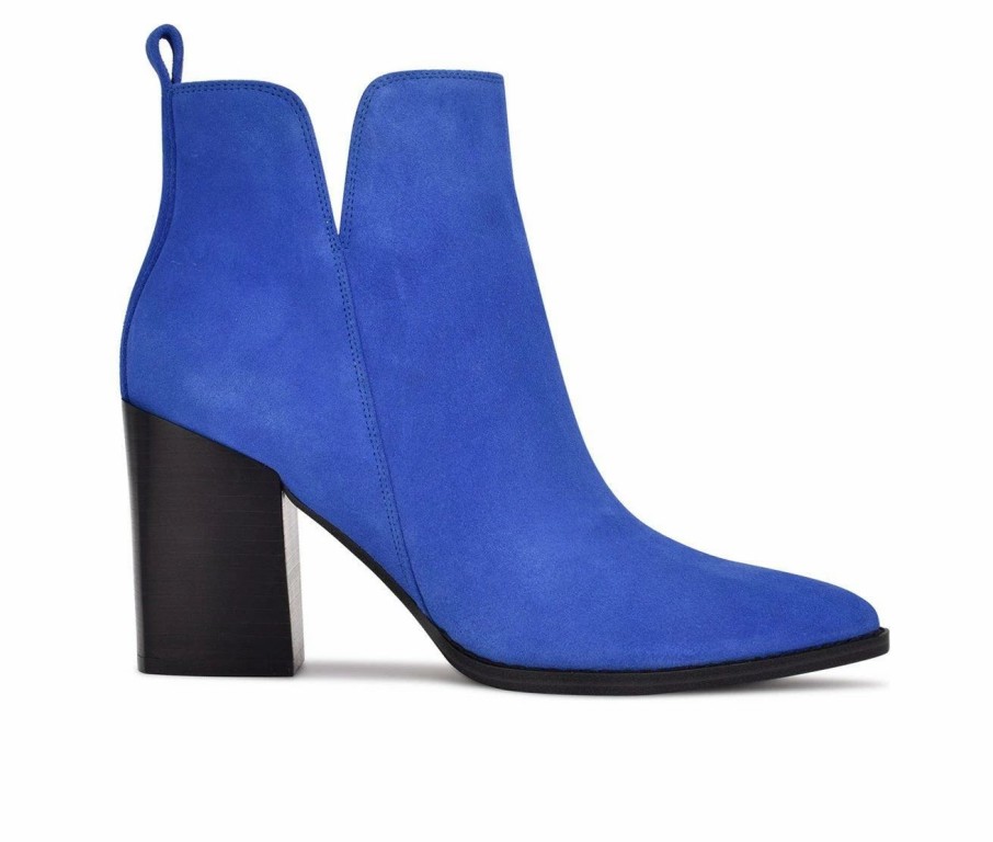 Heeled Boots * | Women'S Nine West Birds Heeled Booties